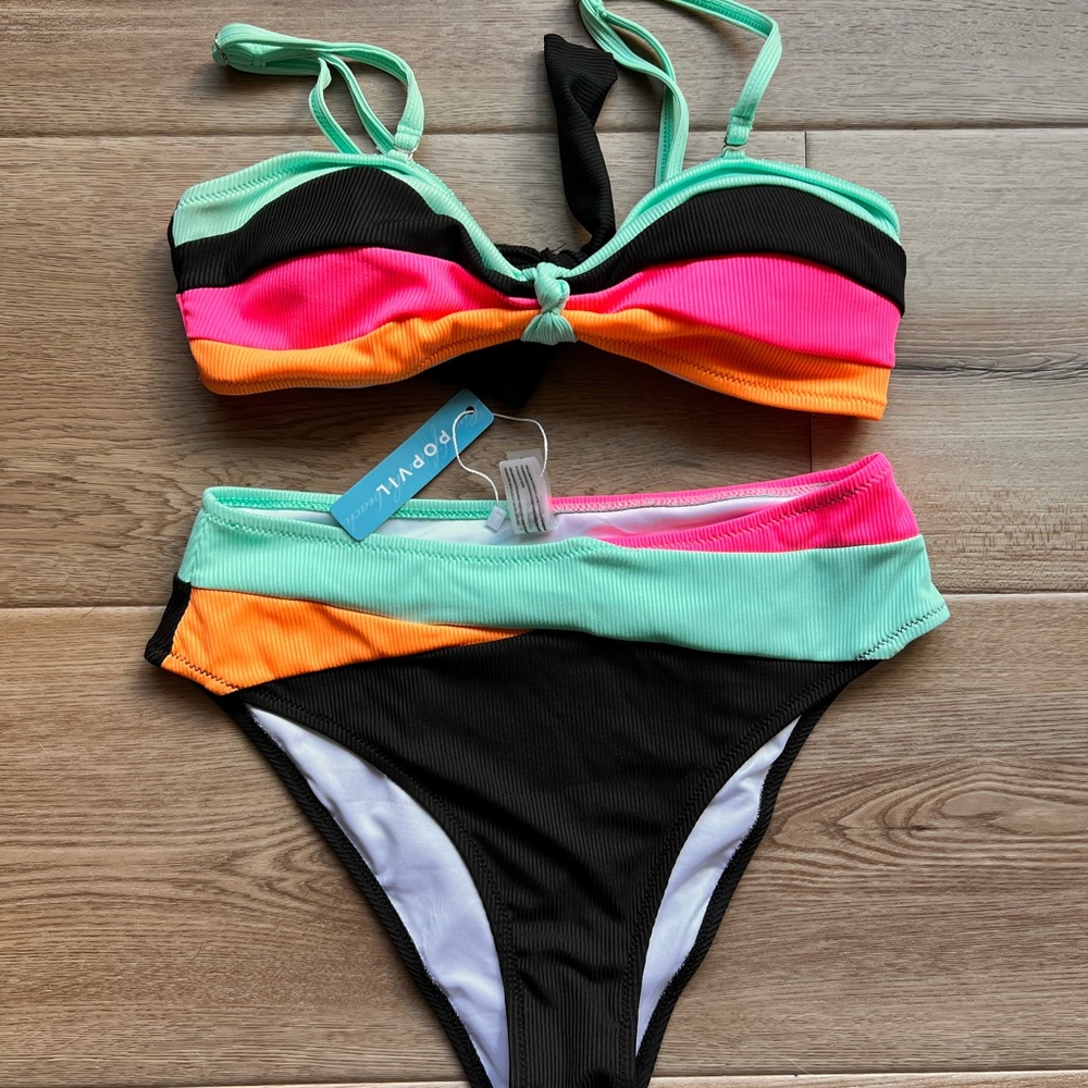 NEW! Popvil - Colorful Women's Bikini Set